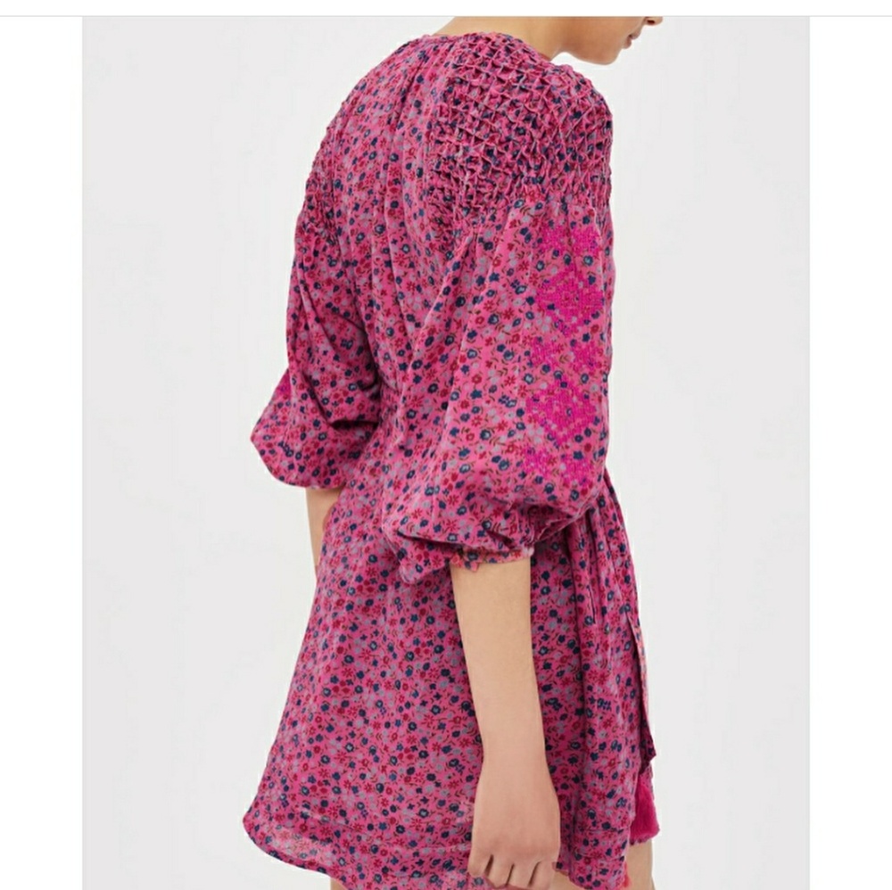 Topshop embroidered dress - Picture 2 of 8